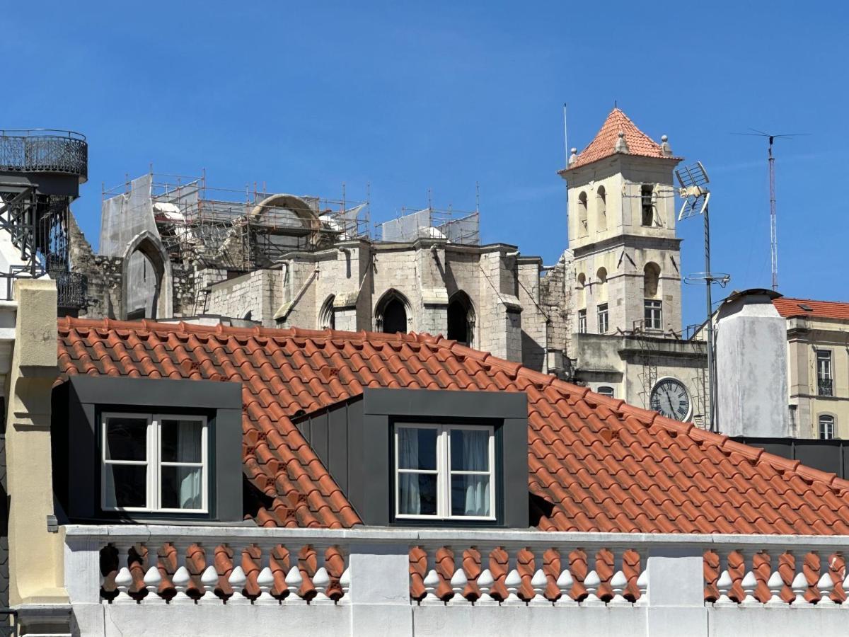 Appartement Chic Urban Retreat At Downtown With Balcony & Views à Lisboa Extérieur photo
